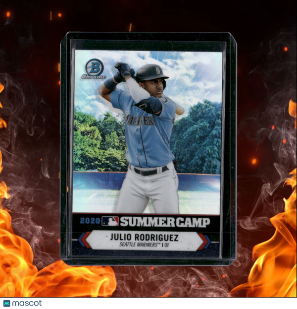 2021 Bowman Chrome Julio Rodriguez 2020 Summer Camp Rookie #SC-17