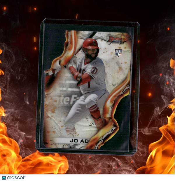 2021 Bowman's Best Jo Adell Heatwave Refractor Rookie #HW-13