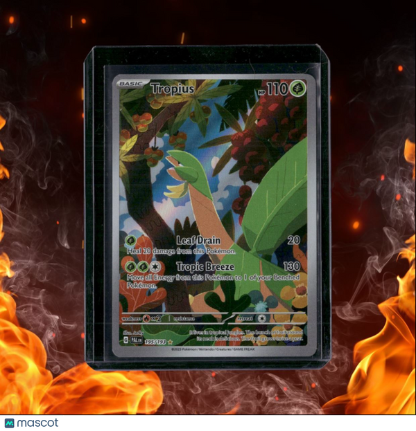 2023 Pokemon Paldea Evolved Tropius Illustration Rare Full Art LP #195/193