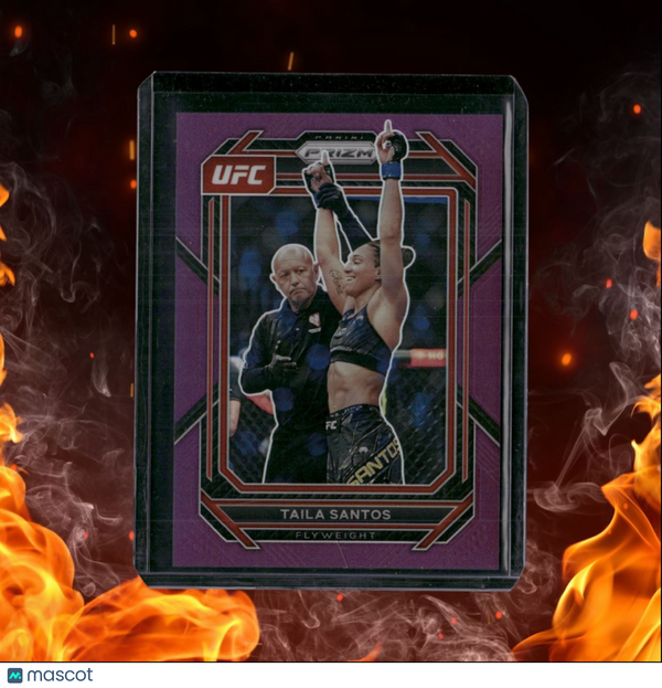 2023 Panini Prizm UFC Taila Santos Purple Prizm 084/149 #118