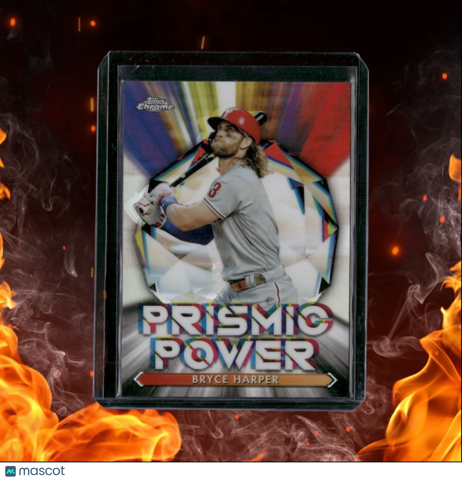 2021 Topps Chrome Bryce Harper Prismic Power #PP-4