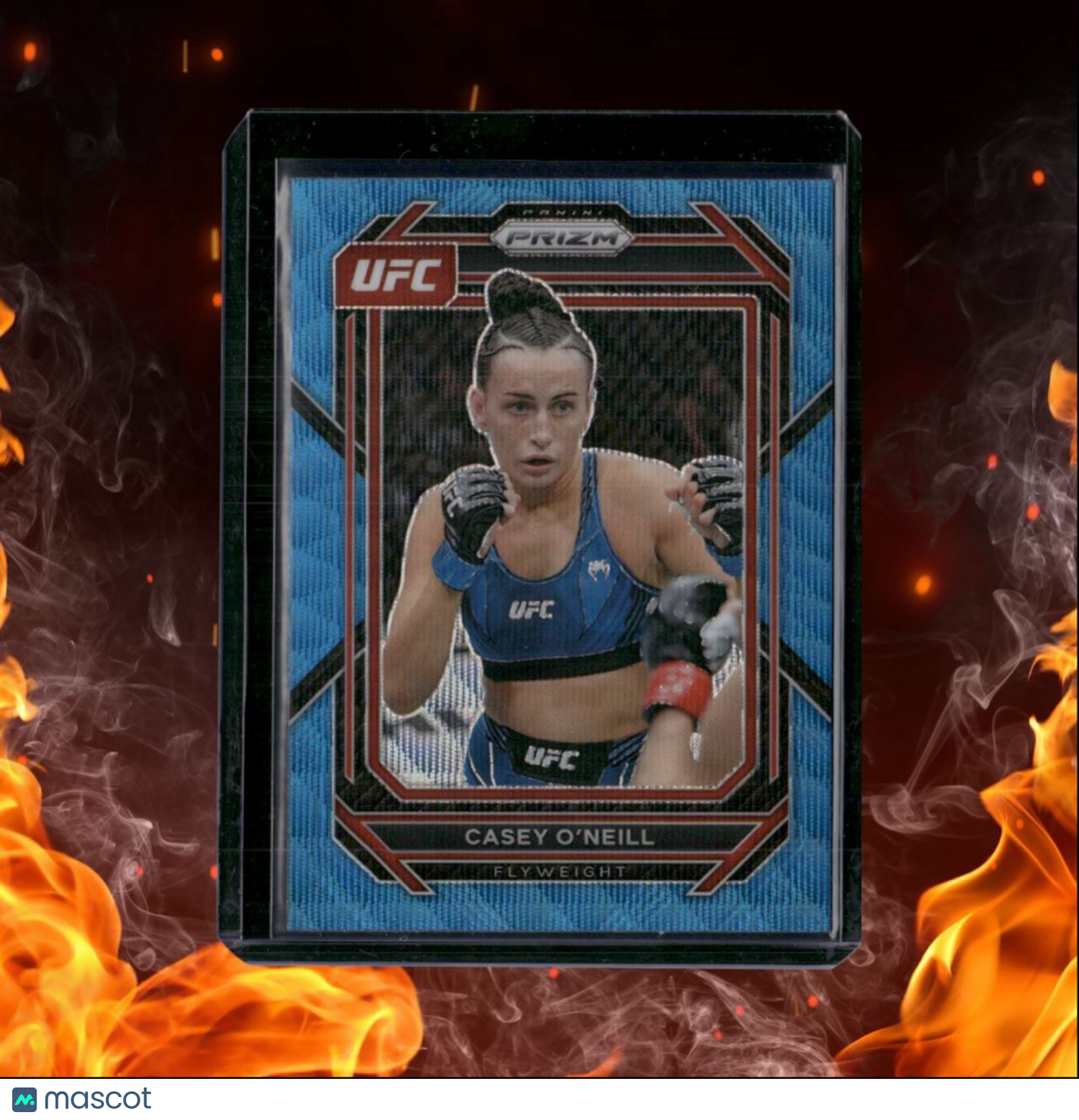 2023 Panini Prizm UFC Casey O'Neill Blue Wave Prizm #173