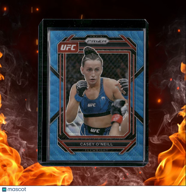 2023 Panini Prizm UFC Casey O'Neill Blue Wave Prizm #173