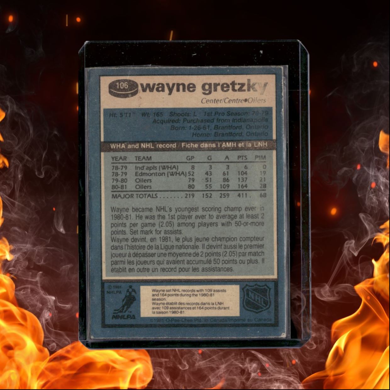 1981-82 O-Pee-Chee Wayne Gretzky #106