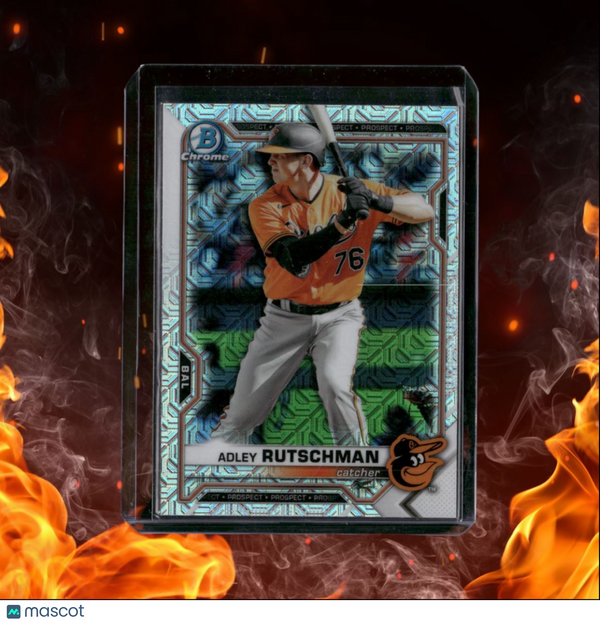 2021 Bowman Chrome Prospects Adley Rutschman Prospect Mojo Refractor #BCP-241