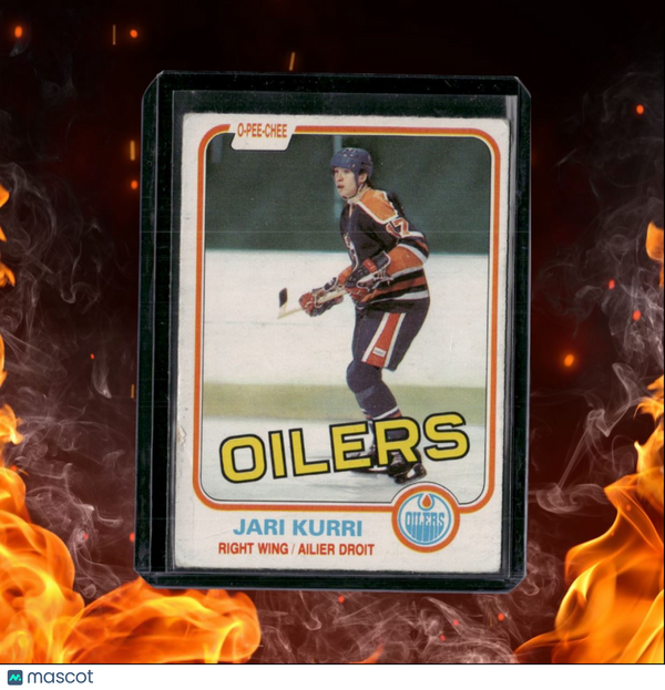 1981-82 O-Pee-Chee Jari Kurri Rookie #107