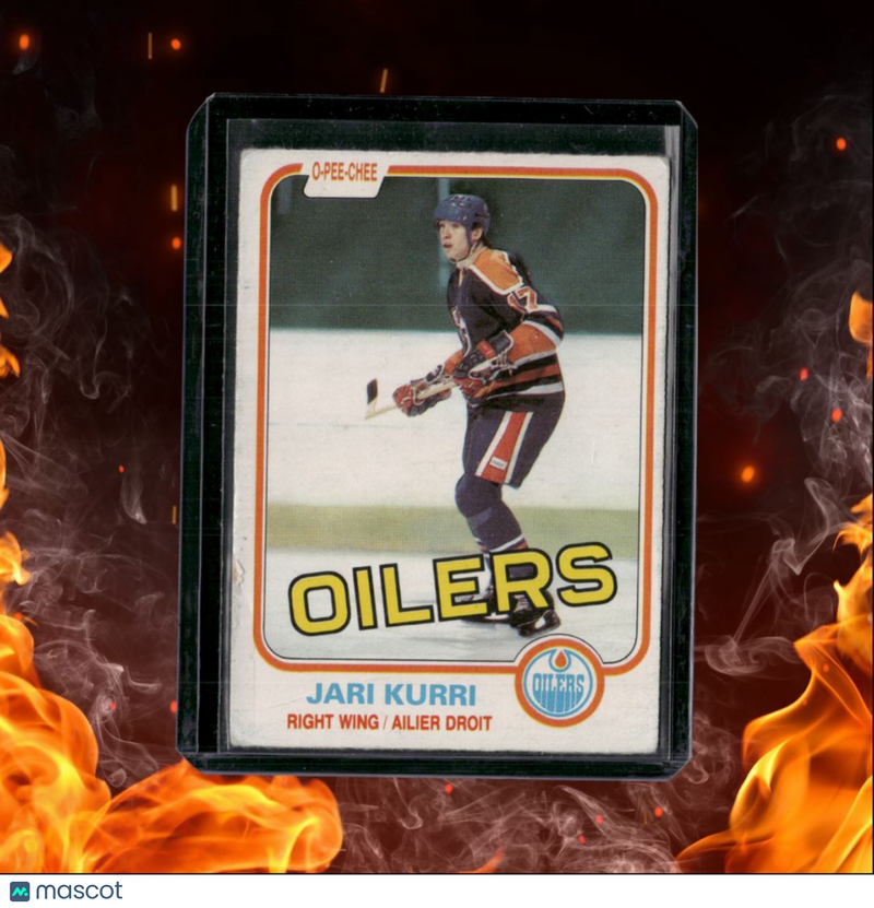 1981-82 O-Pee-Chee Jari Kurri Rookie