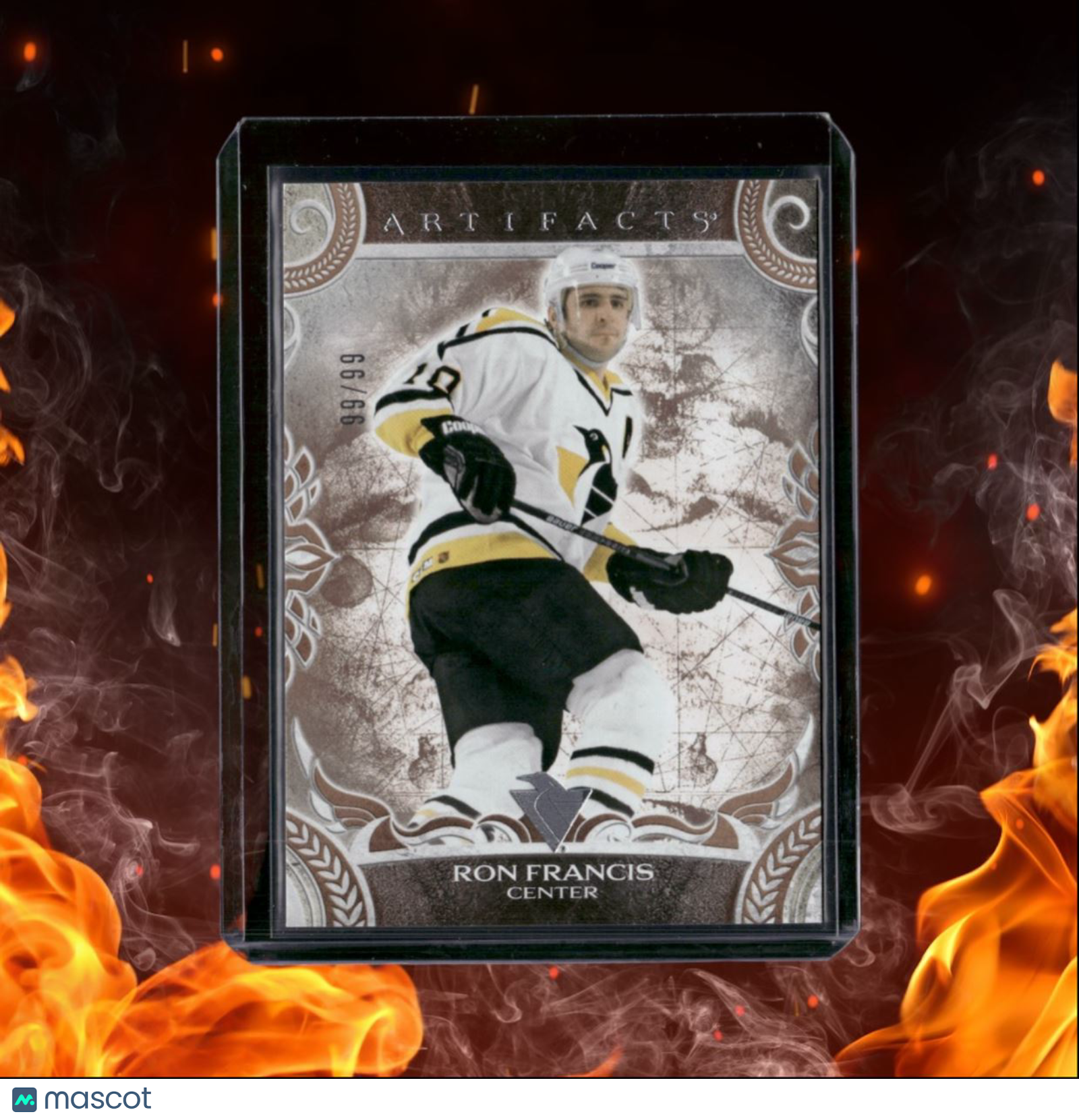 2024-25 Upper Deck Artifacts Ron Francis Copper Last Print 99/99 #166
