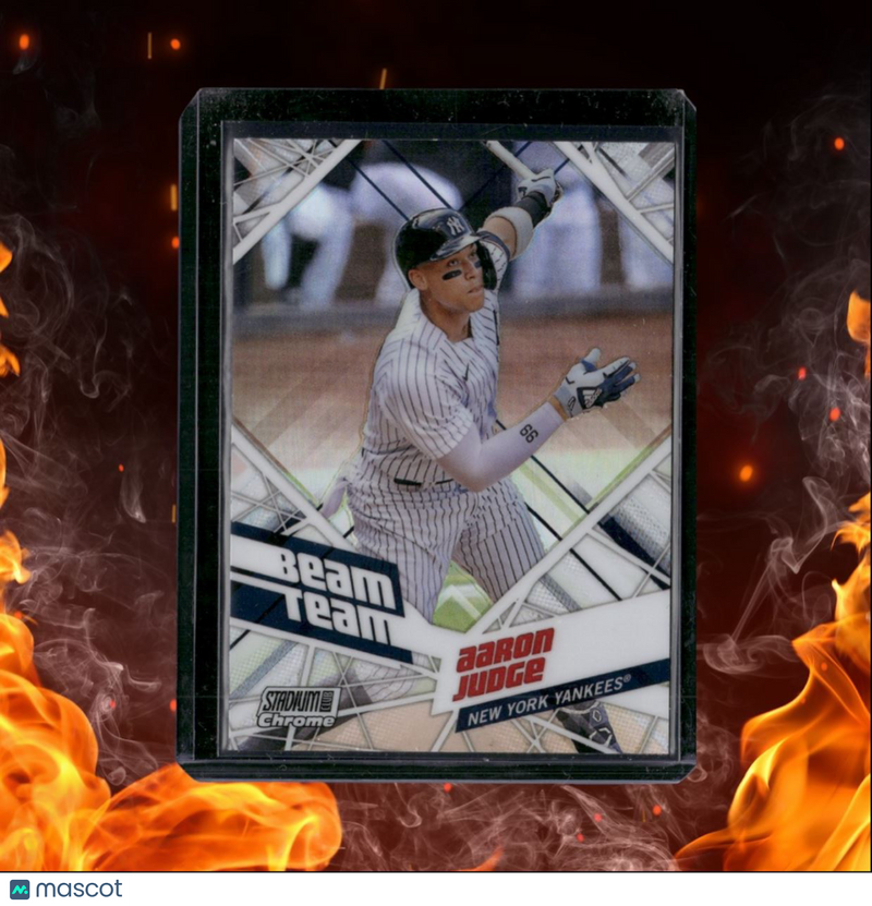 2021 Stadium Club Chrome Aaron Judge Beam Team