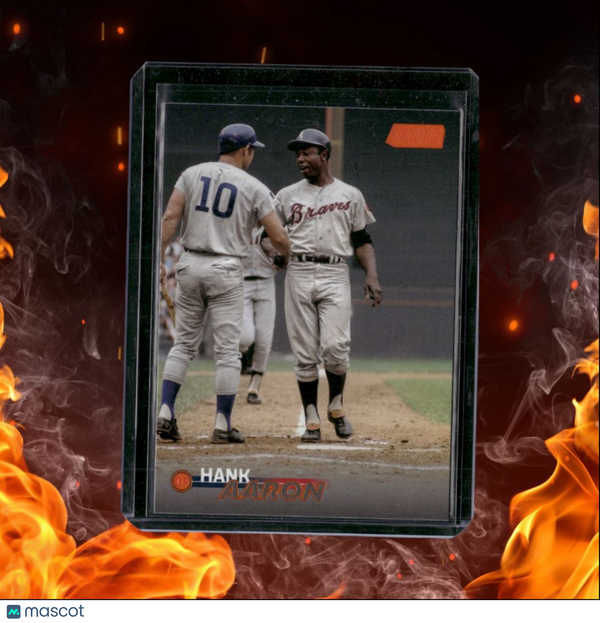 2023 Topps Stadium Club Hank Aaron Orange Foil 088/199 #103