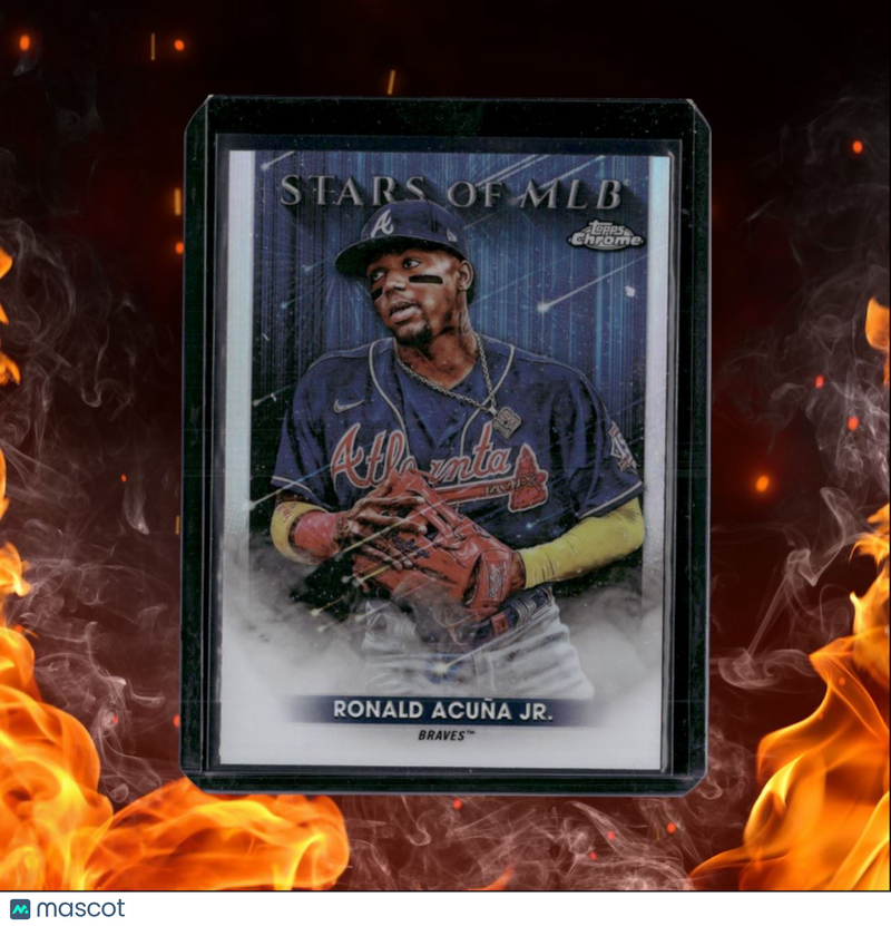 2022 Topps Chrome Ronald Acuña Jr. Stars of MLB