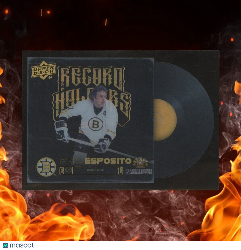 2023-24 Upper Deck Boston Bruins Centennial PHIL ESPOSITO Record Holders Clear