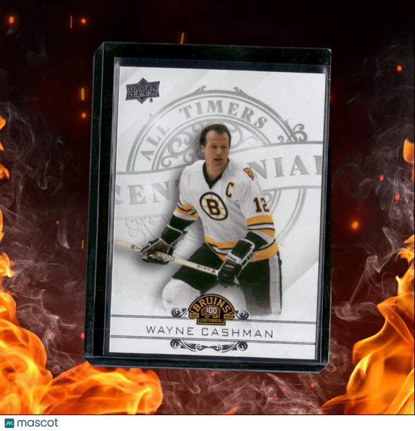 2023-24 Upper Deck Boston Bruins Centennial Wayne Cashman All-Time #100