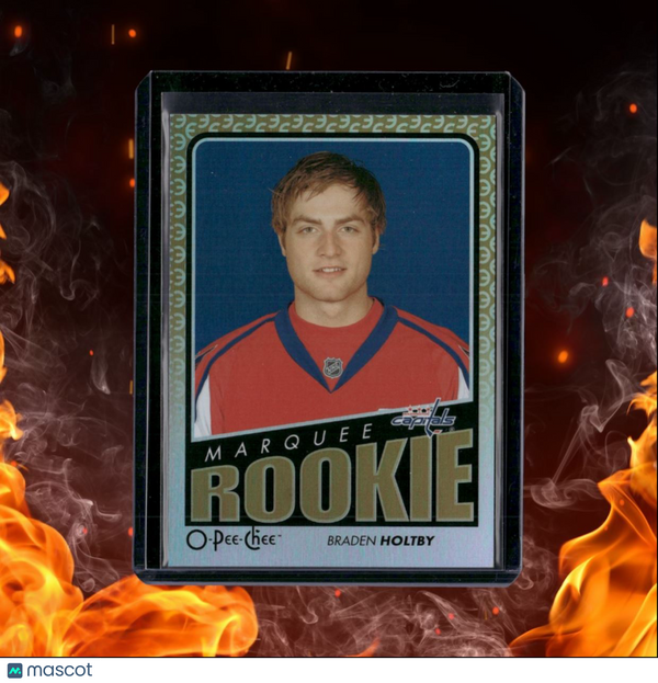 2009-10 O-Pee-Chee Metal Braden Holtby Marquee Rookie #785