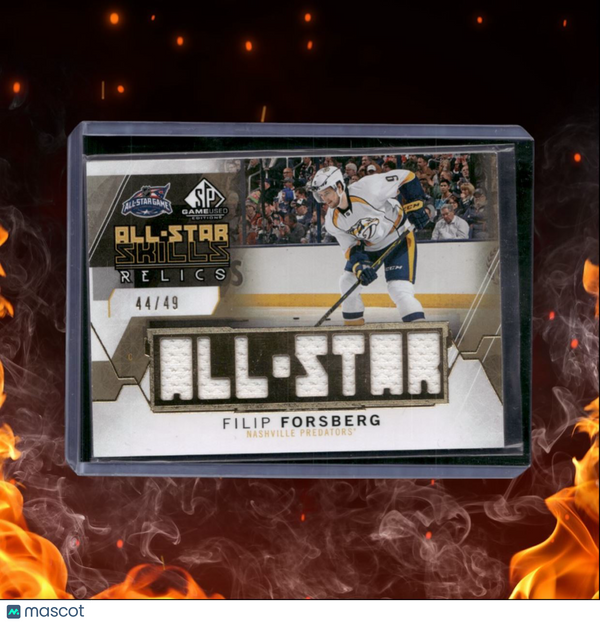 2015-16 SP Game Used Filip Forsberg All-Star Skills Relics Gold 44/49 #AS-FF