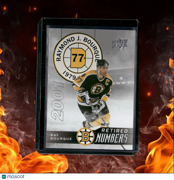 2023-24 Upper Deck Boston Bruins Centennial Ray Bourque Retired Numbers #103