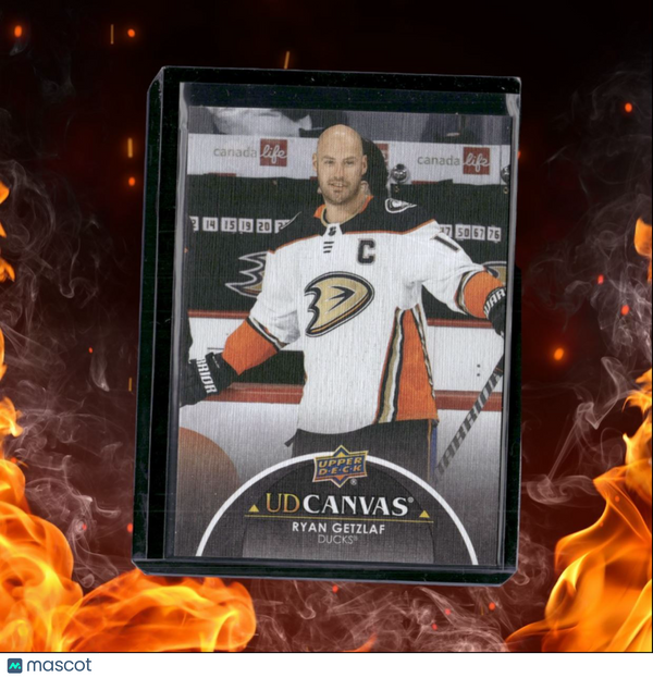 2021-22 Upper Deck Ryan Getzlaf Black UD Canvas #C123