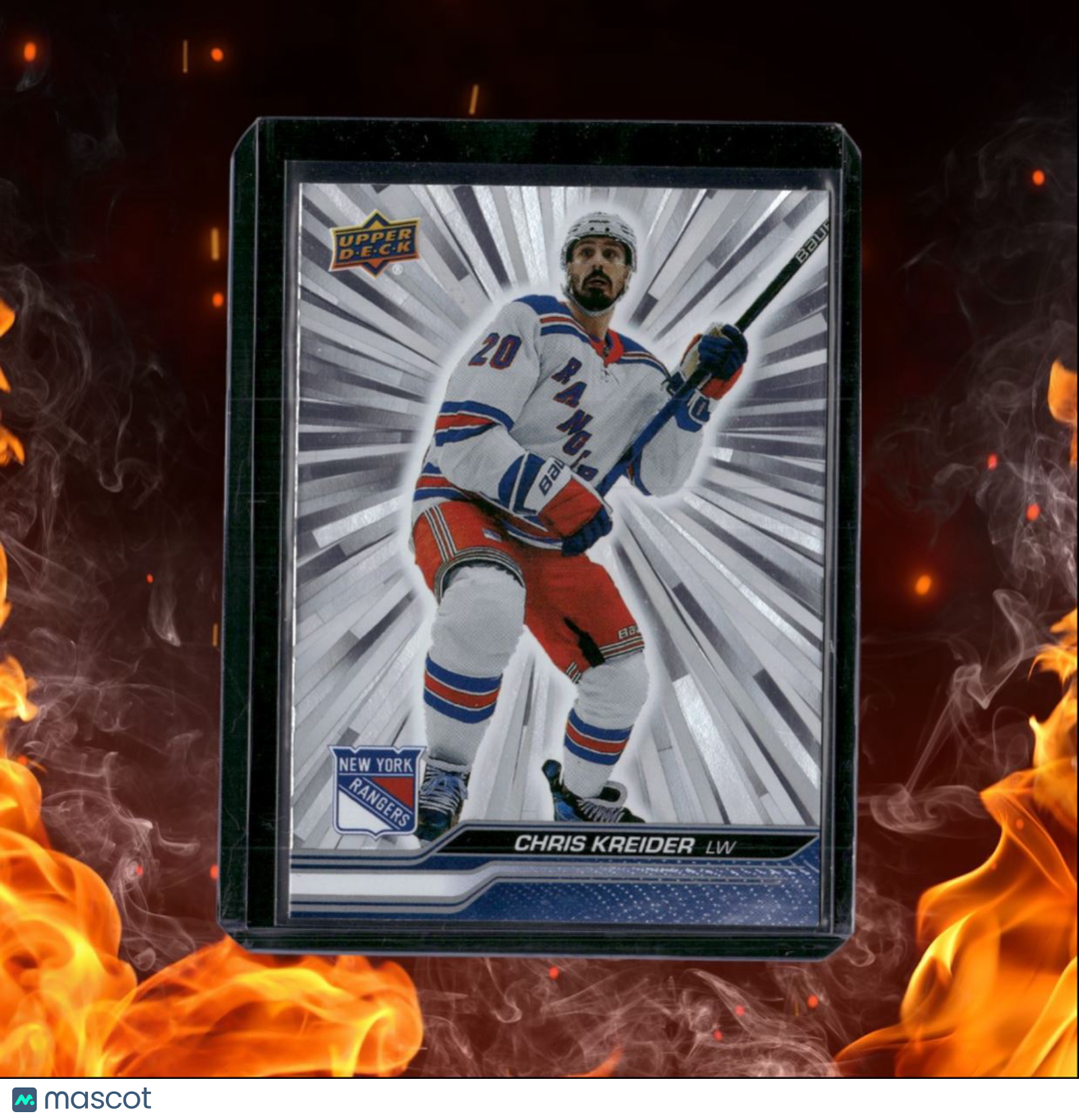 2023-24 Upper Deck Chris Kreider Outburst Silver #368