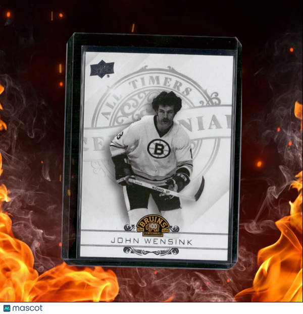 2023-24 Upper Deck Boston Bruins Centennial John Wensink All-Timers #100-22