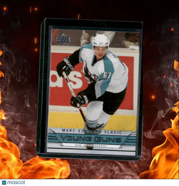 2006-07 Upper Deck Marc-Edouard Vlasic Young Guns Rookie #242