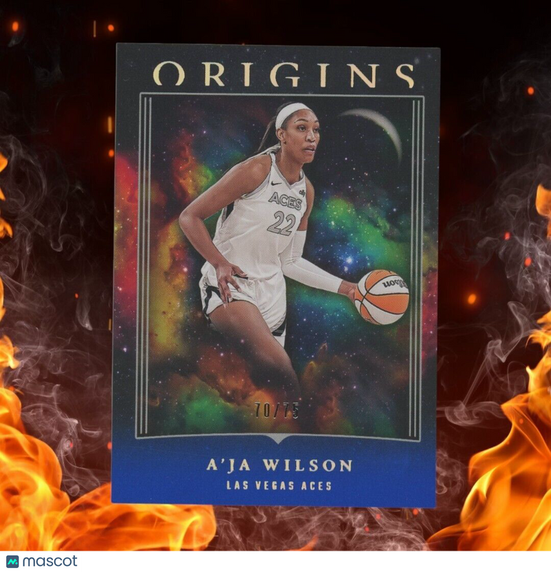 2024 Panini Origins WNBA A'JA WILSON /75 Blue