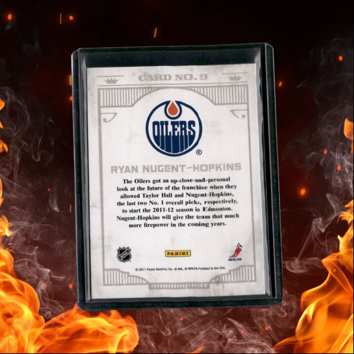 2011-12 Panini Crown Royale Ryan Nugent-Hopkins Ice Kings Rookie #9