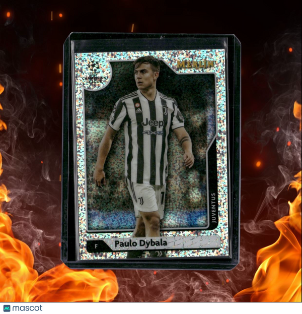 2021 Topps Merlin UCC Paulo Dybala Speckle Refractor 034/150 #82