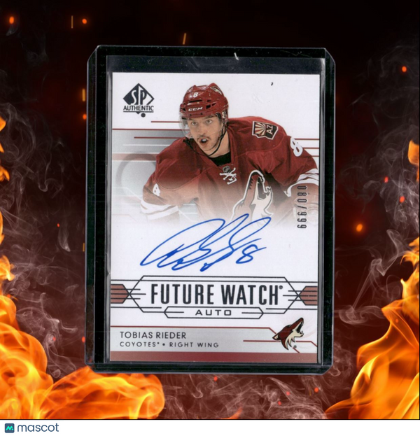 2014-15 SP Authentic Tobias Rieder Future Watch Rookie Auto 080/999 #297