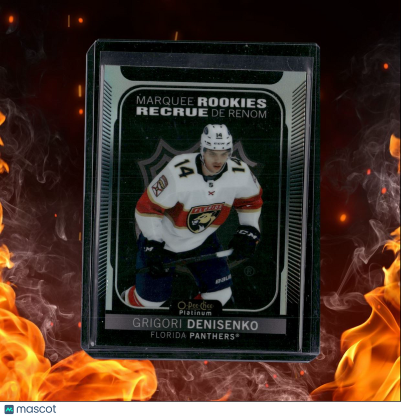 2022-23 O-Pee-Chee Platinum Grigori Denisenko NHL Shield SSP