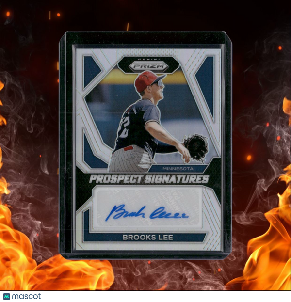 2024 Panini Prizm Brooks Lee Prospect Signatures Silver Prizm Auto #PS-BL