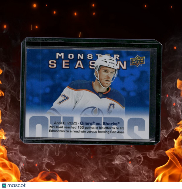 2023-24 Upper Deck Connor McDavid Monster Season #MS-80