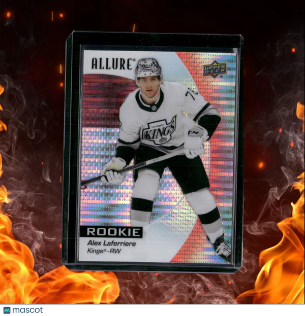 2023-24 Upper Deck Allure Alex Laferriere Red Rainbow Rookie #140