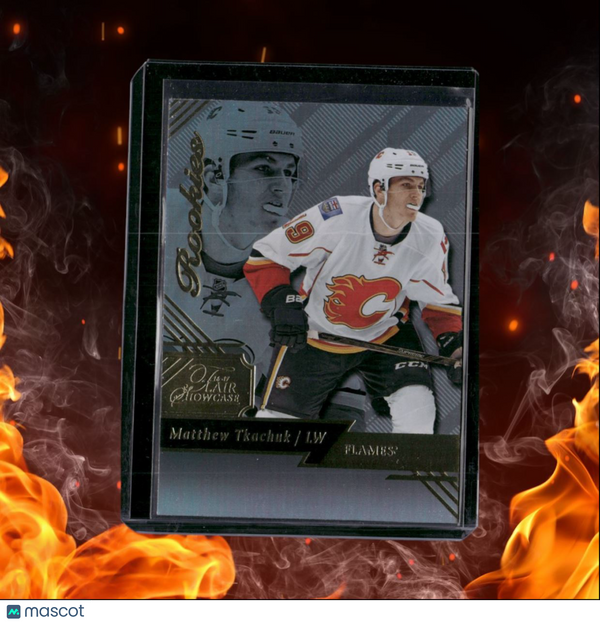 2016-17 Fleer Showcase Matthew Tkachuk Flair Row 0 Rookie #42