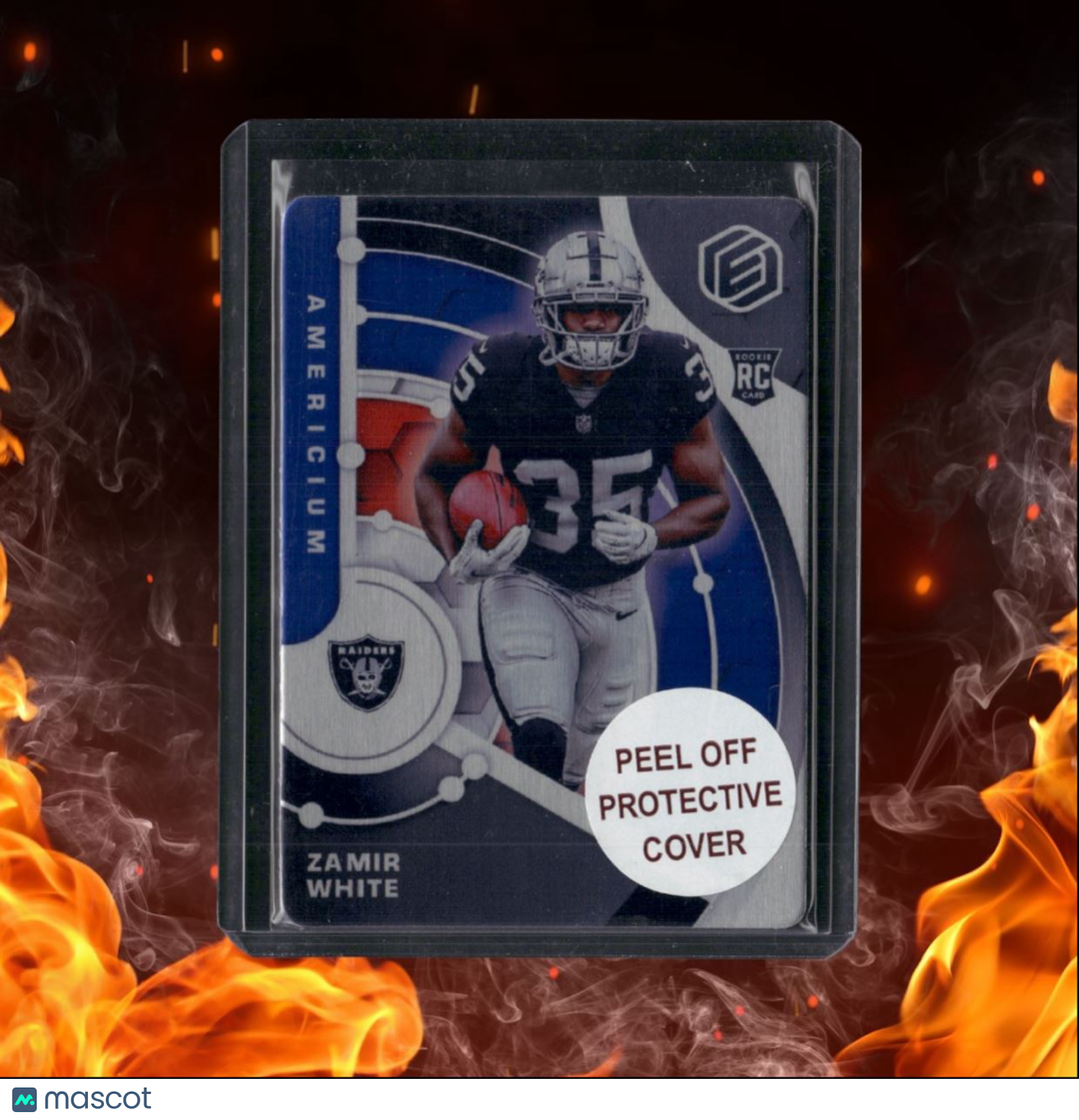 2022 Panini Elements Zamir White Americium Rookie 61/95 #110