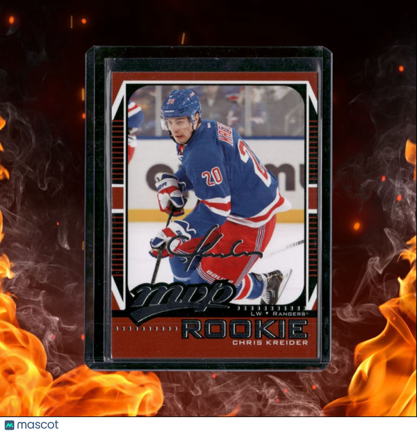 2012-13 Upper Deck MVP Update Chris Kreider Rookie #62