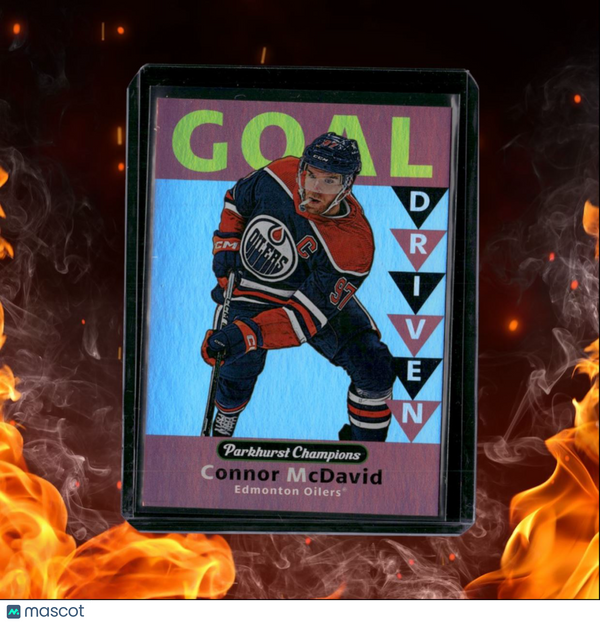 2023-24 Upper Deck Parkhurst Champions Connor McDavid Goal Driven #GD-35