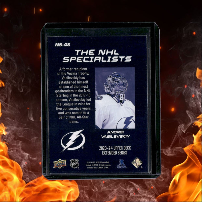 2023-24 Upper Deck Andrei Vasilevskiy The NHL Specialists SSP