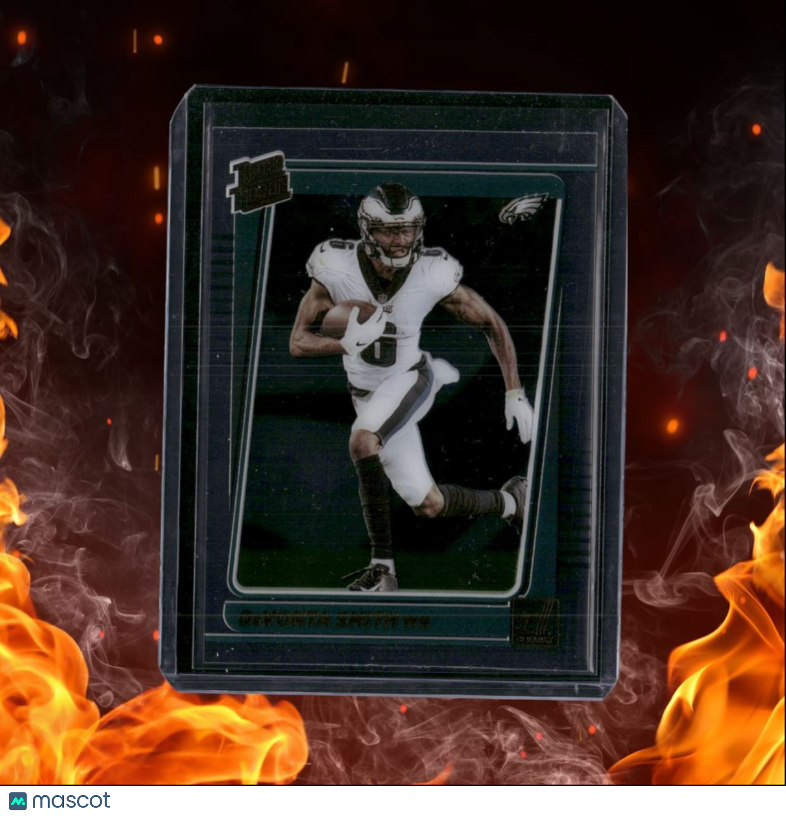 2022 Clearly Donruss Devonta Smith Rookie #62