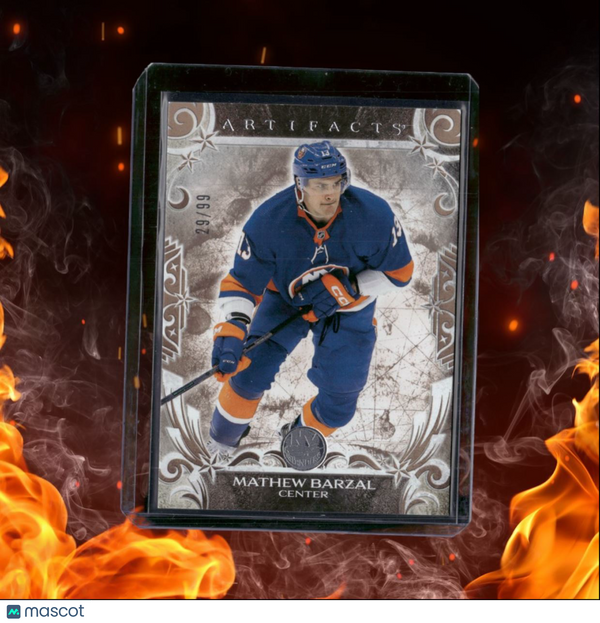 2024-25 Upper Deck Artifacts Mathew Barzal Copper 29/99 #146