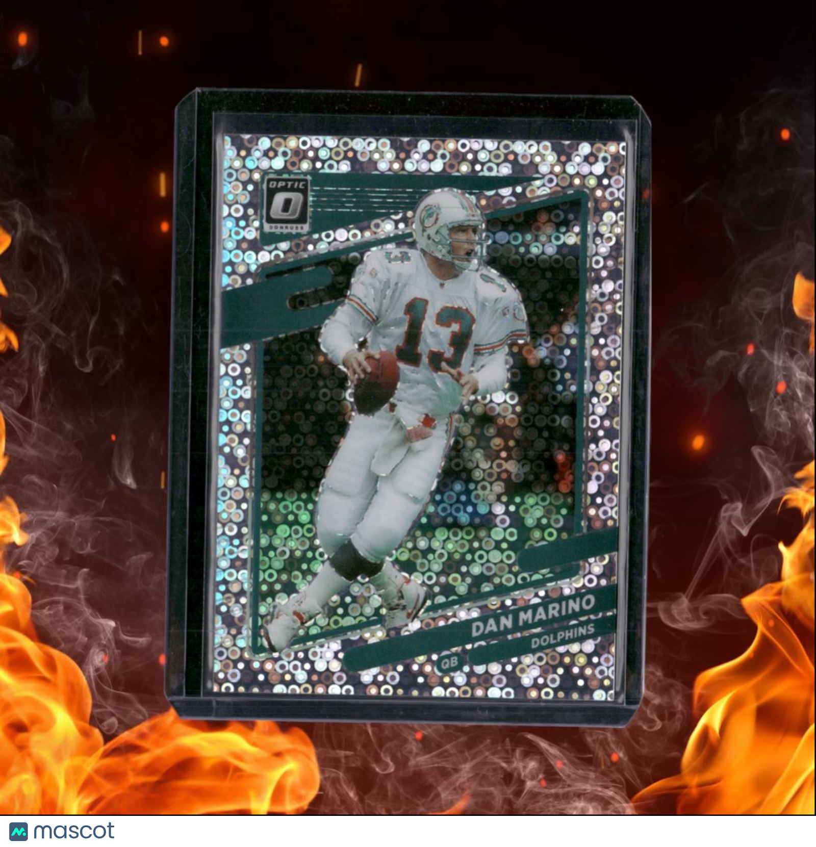 2021 Donruss Optic Dan Marino No Huddle Prizm 029/125 #63