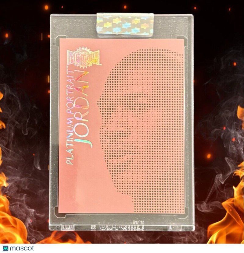 2021 Upper Deck Metal Universe MICHAEL JORDAN Platinum Portraits Pink SSP