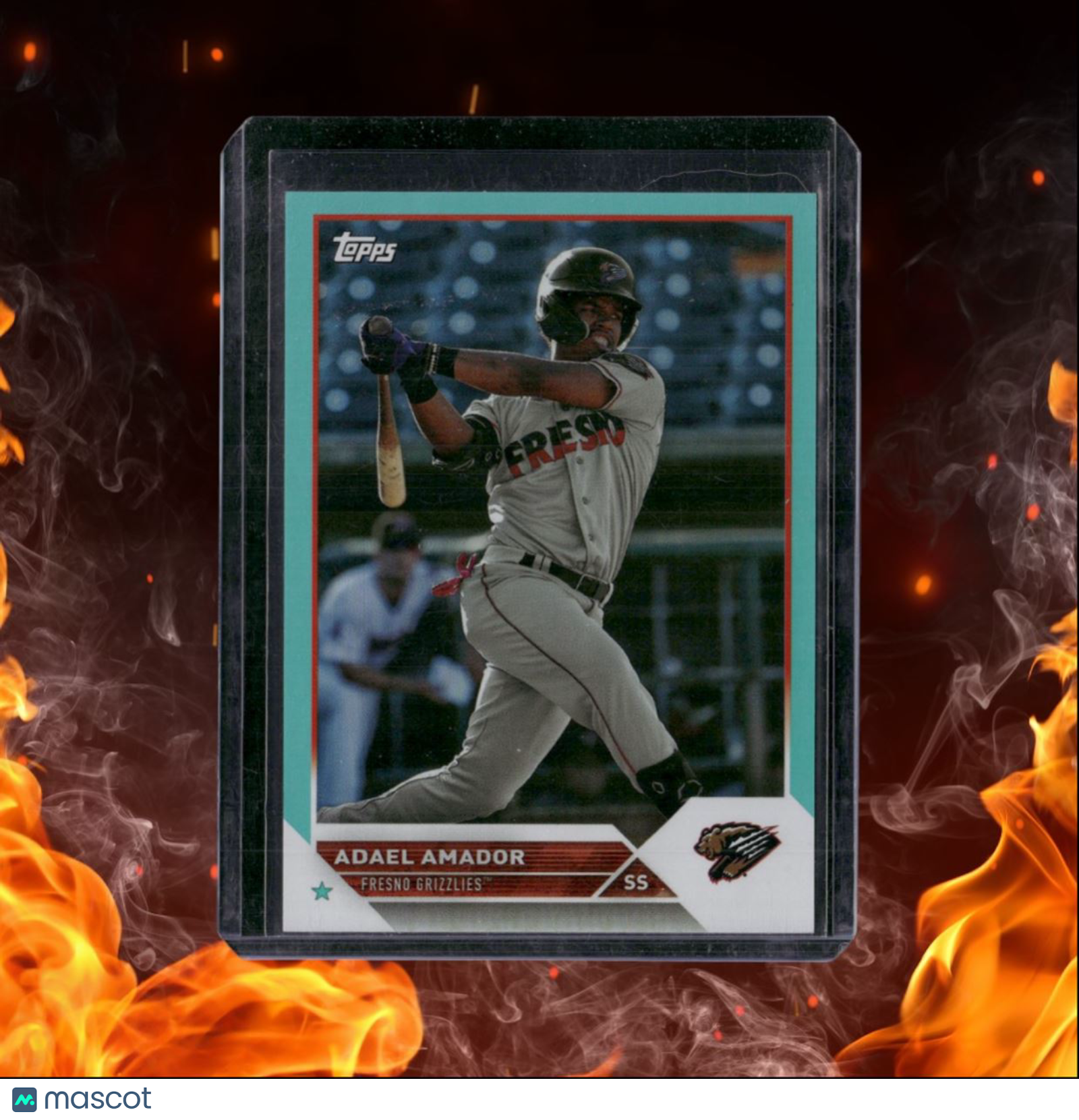 2023 Topps Pro Debut Adael Amador Prospect Aqua Holo Auto #PD-35