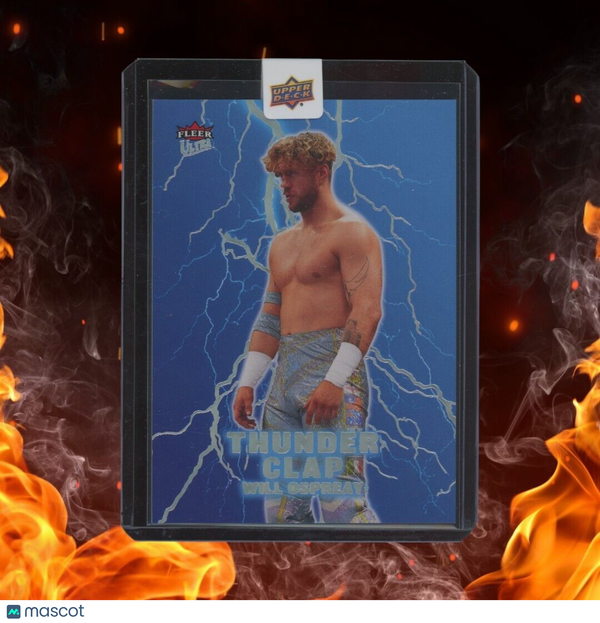 2025 Upper Deck CDD Fleer Ultra AEW WILL OSPREAY Thunder Clap #7 (C) Sealed