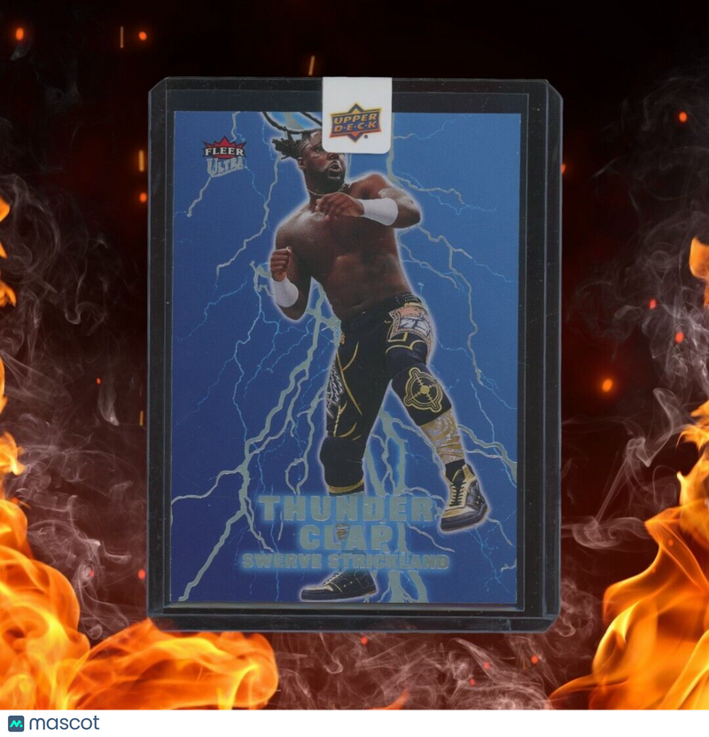 2025 Upper Deck CDD Fleer Ultra AEW SWERVE STRICKLAND Thunder Clap