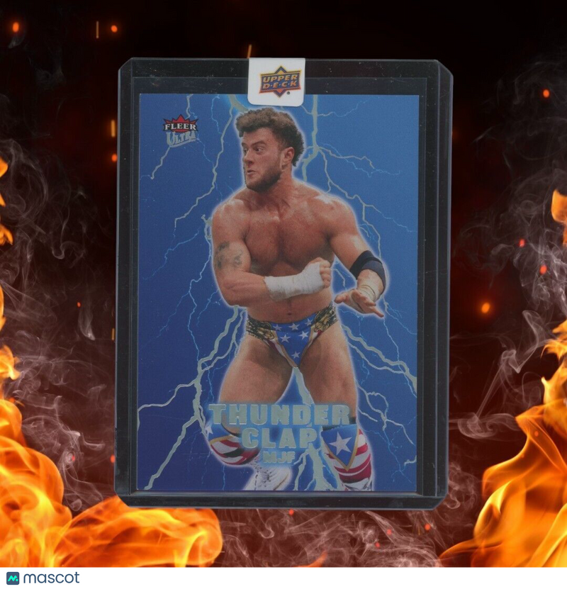 2025 Upper Deck CDD Fleer Ultra AEW MJF Thunder Clap