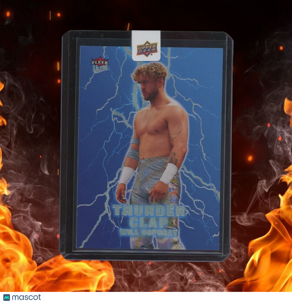 2025 Upper Deck CDD Fleer Ultra AEW WILL OSPREAY Thunder Clap #7 (B) Sealed