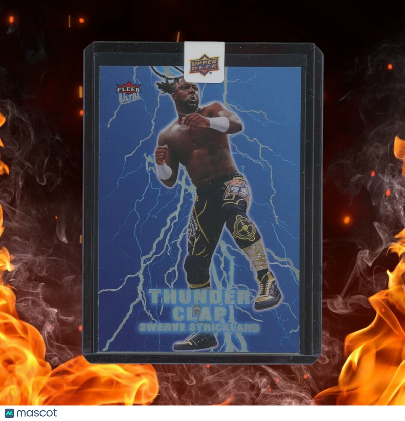 2025 Upper Deck CDD Fleer Ultra AEW SWERVE STRICKLAND Thunder Clap