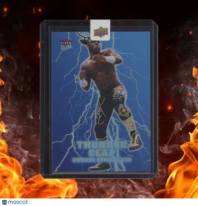 2025 Upper Deck CDD Fleer Ultra AEW SWERVE STRICKLAND Thunder Clap