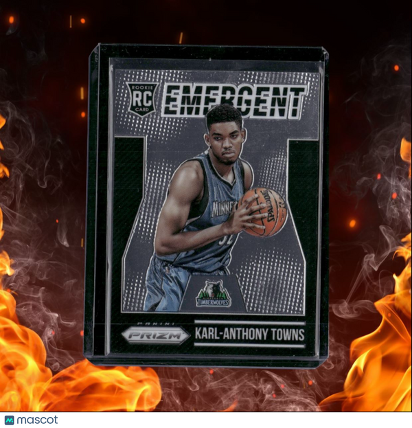 2015-16 Panini Prizm Karl-Anthony Towns Emergent Rookie #8