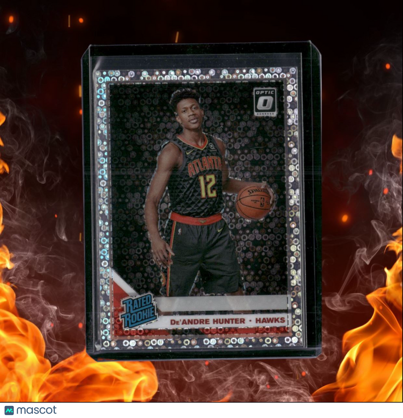 2019-20 Donruss Optic De'Andre Hunter Fast Break Prizm Rated Rookie